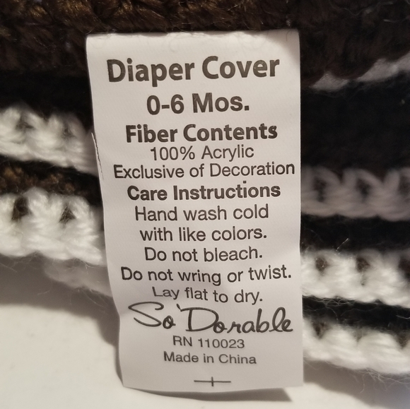 🚫SOLD🚫So'Dorable▪︎Baby Knit Football Outfit - Picture 4 of 4